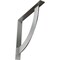 Ekena Millwork Bulwark Steel Bracket, Stainless Steel 2"W x 16"D x 16"H BKTM02X16X16BUSS - alternate 1